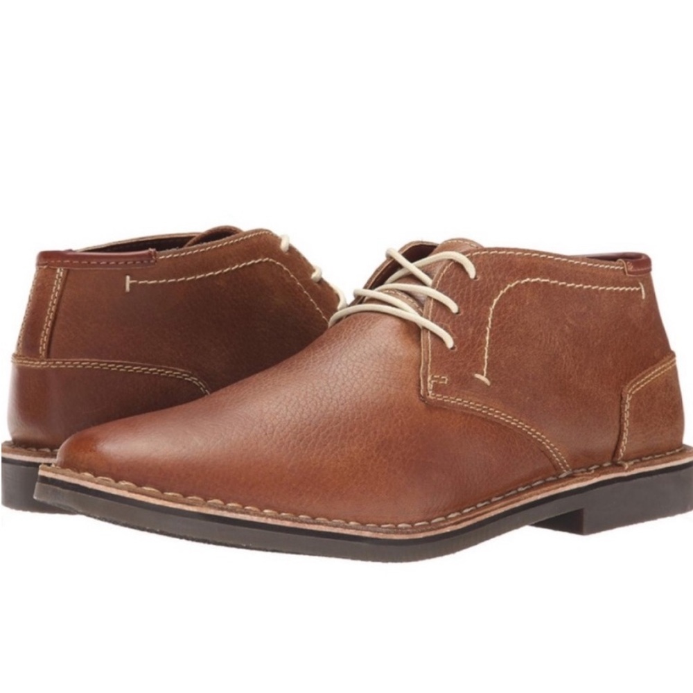 NWT Kenneth Cole Desert Sun Leather Chukka Boots